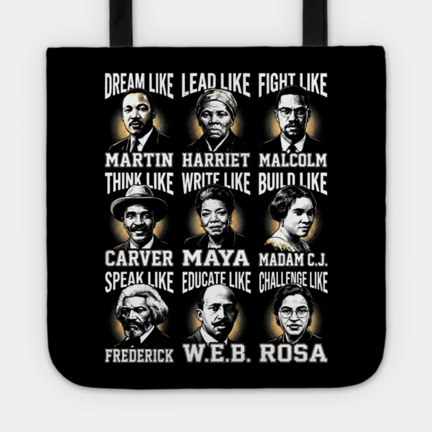 Legends of Black History Tote by UrbanLifeApparel