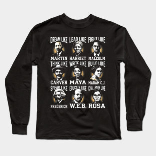 Legends of Black History Long Sleeve T-Shirt