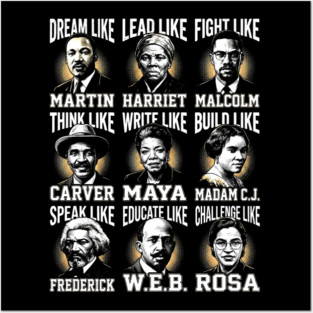 Legends of Black History Posters and Art
