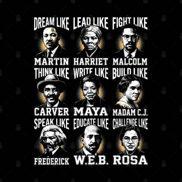 Legends of Black History by UrbanLifeApparel