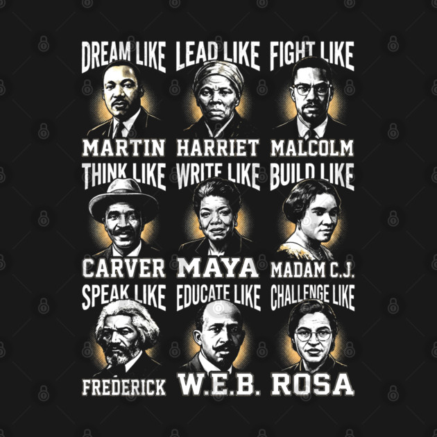 Legends of Black History by UrbanLifeApparel