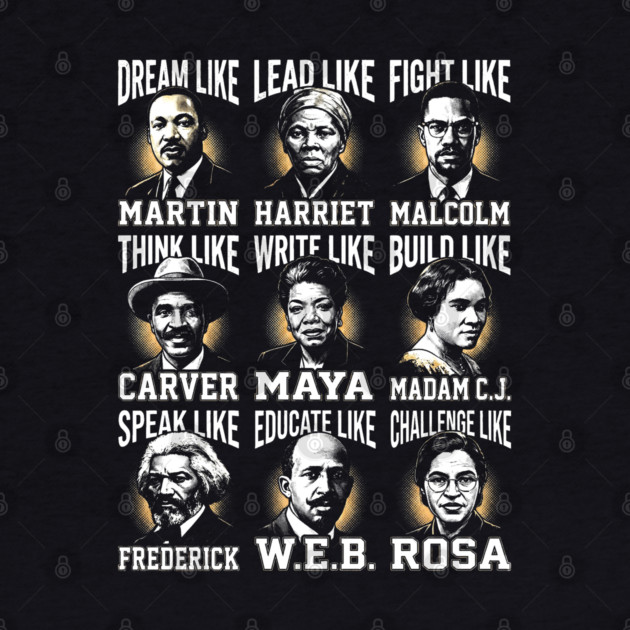 Legends of Black History by UrbanLifeApparel