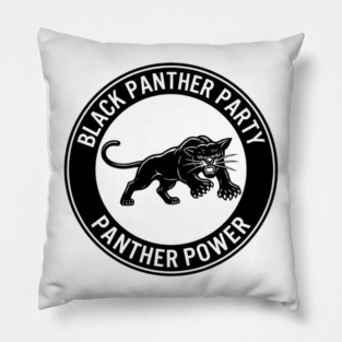 The Black Panther Party Tribute Pillow