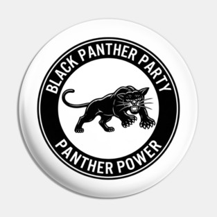 The Black Panther Party Tribute Pin