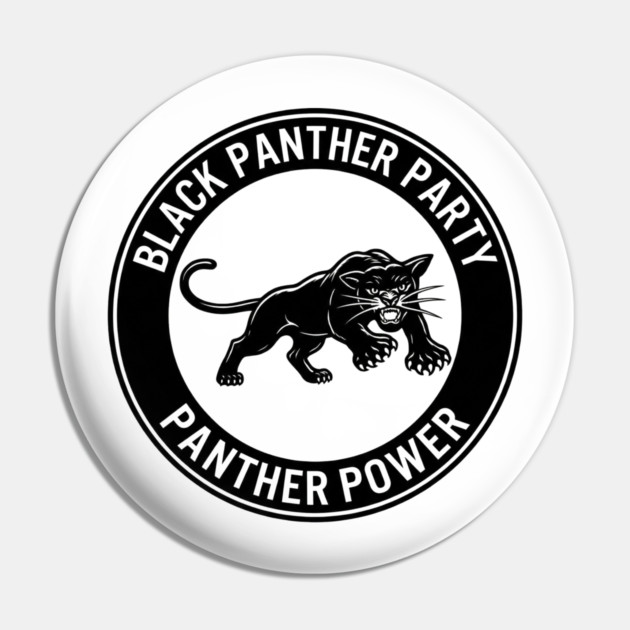 The Black Panther Party Tribute Pin by UrbanLifeApparel