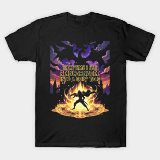 Tell A Fairy Tale Day Isekai Reincarnation Anime Magic Circle for Otaku T-Shirt