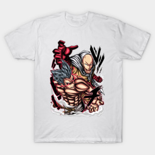 Saitama vs garou T-Shirt
