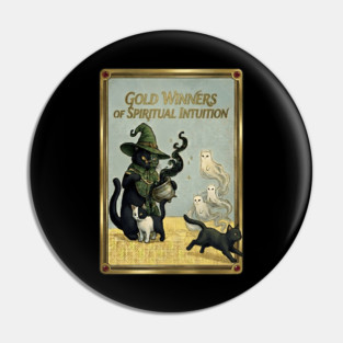 GOLD WINNERS OF SPIRITUAL INTUITION Pin