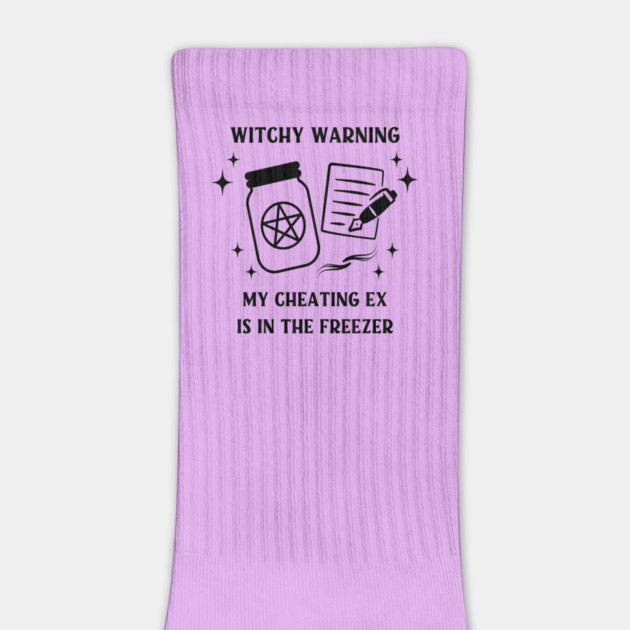 Witchy Warning Cheating Ex is in the Freezer Cheeky Witch® by Cheeky Witch