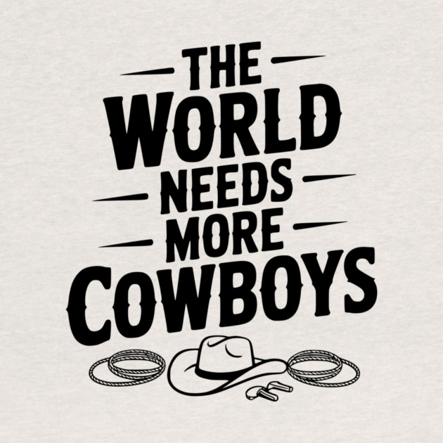The World Needs More Cowboys by Frank Ring
