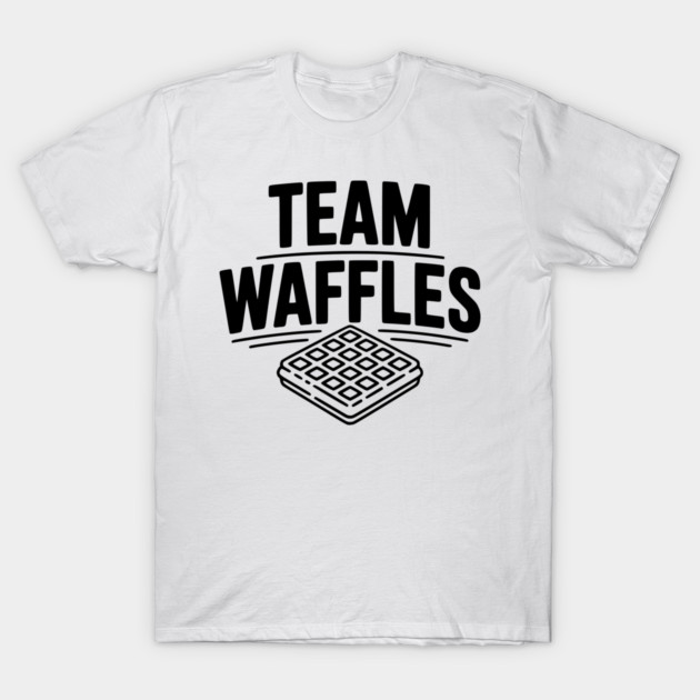 Team Waffles T-Shirt by Frank Ring