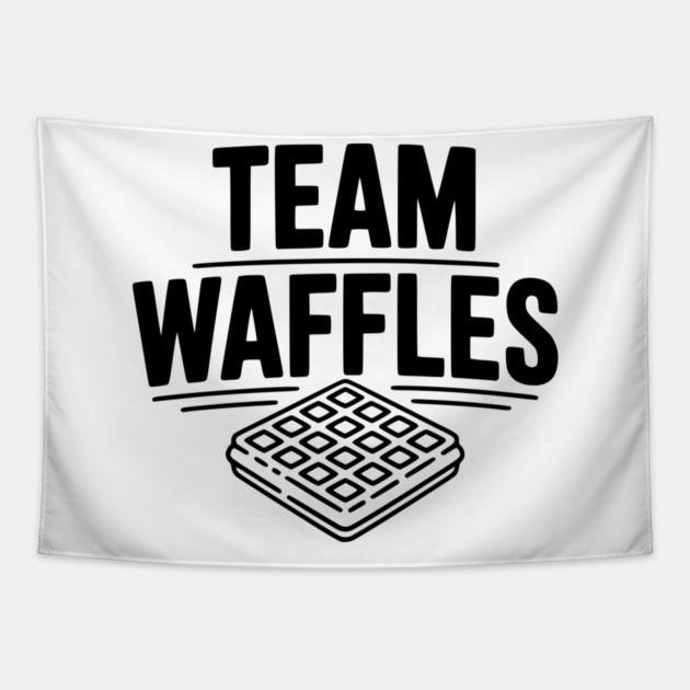 Team Waffles Tapestry by Frank Ring