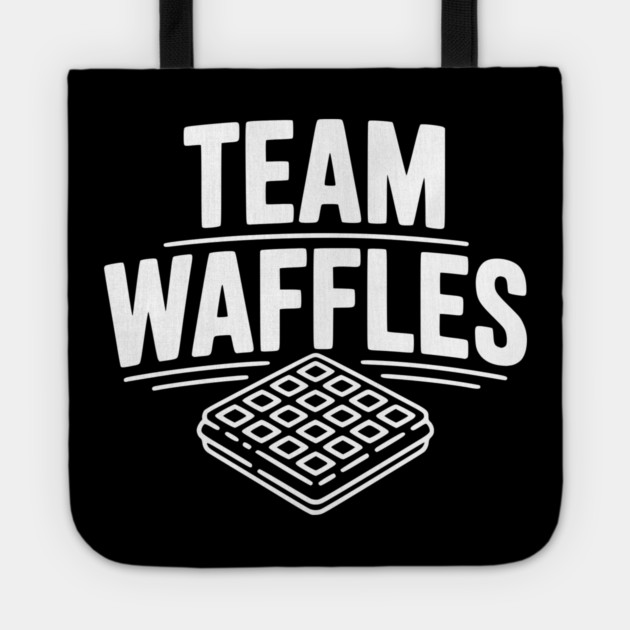 Team Waffles Tote by Frank Ring
