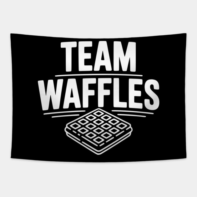 Team Waffles Tapestry by Frank Ring