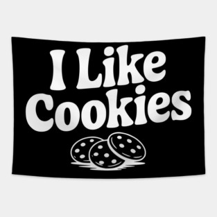 I Like Cookies Tapestry