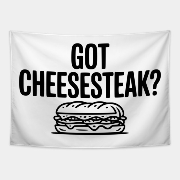 Got Cheesesteak? Tapestry by Frank Ring