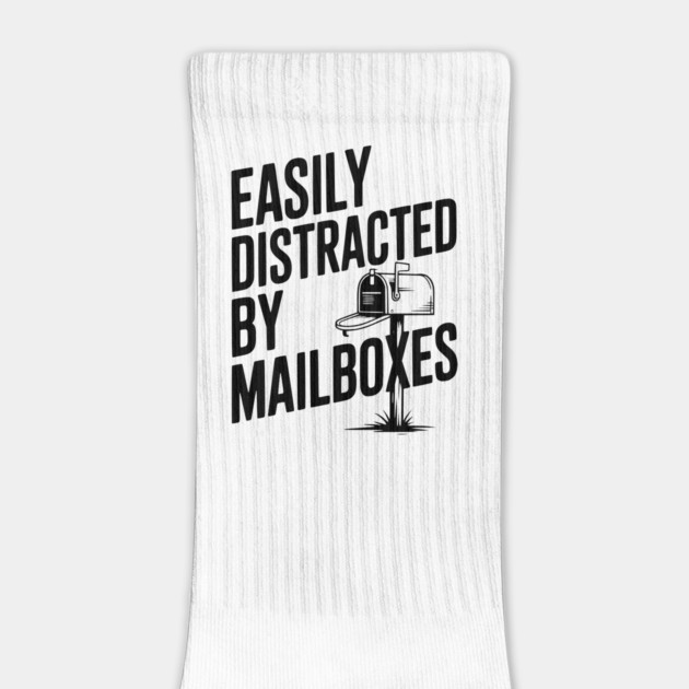 Easily Distracted by Mailboxes by Frank Ring