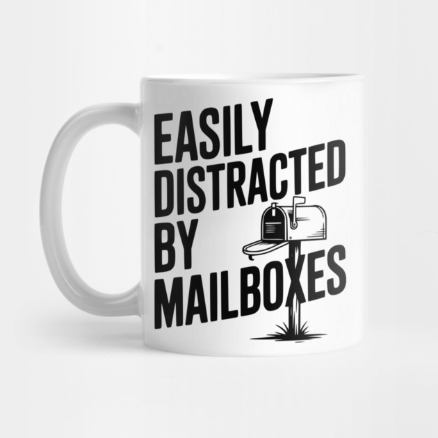 Easily Distracted by Mailboxes by Frank Ring