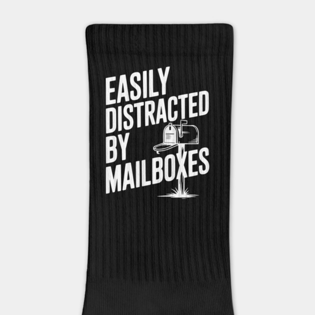 Easily Distracted by Mailboxes by Frank Ring