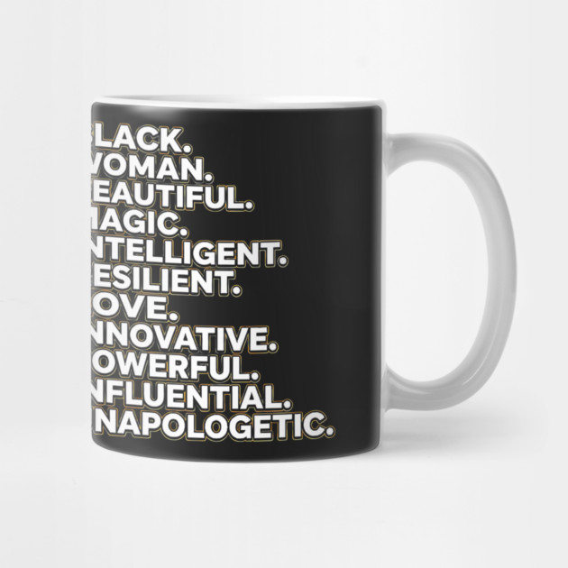 I Am | Black Woman Gold Edition by UrbanLifeApparel