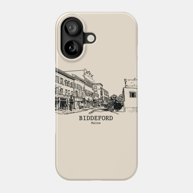 Biddeford - Maine Phone Case by Lakeric