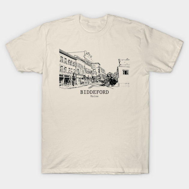 Biddeford - Maine T-Shirt by Lakeric