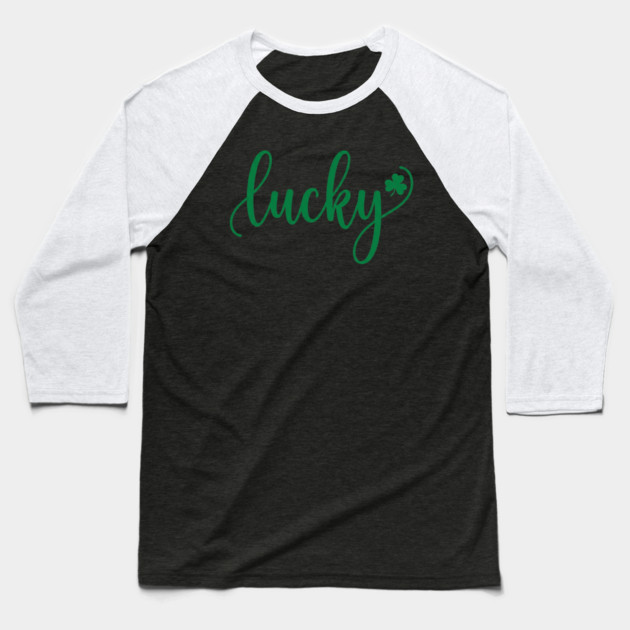 st-patricks-day Baseball T-Shirt by Creatifly Graphic Tees