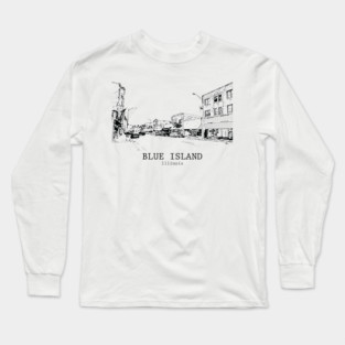 Blue Island - Illinois Long Sleeve T-Shirt