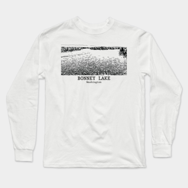 Bonney Lake - Washington Long Sleeve T-Shirt by Lakeric