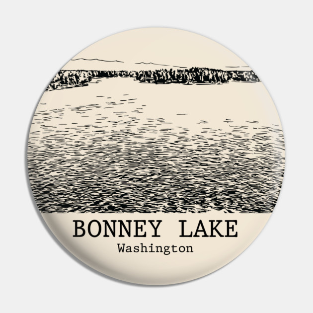 Bonney Lake - Washington Pin by Lakeric