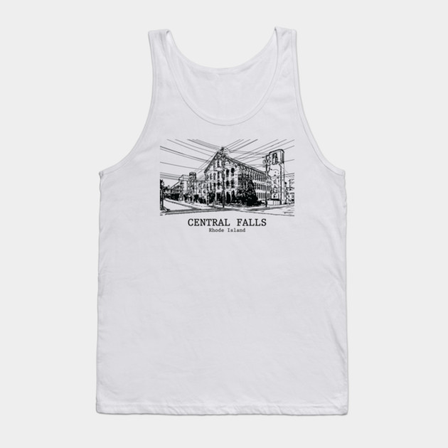 Central Falls - Rhode Island Tank Top by Lakeric