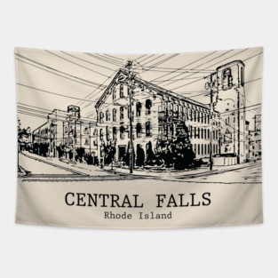 Central Falls - Rhode Island Tapestry