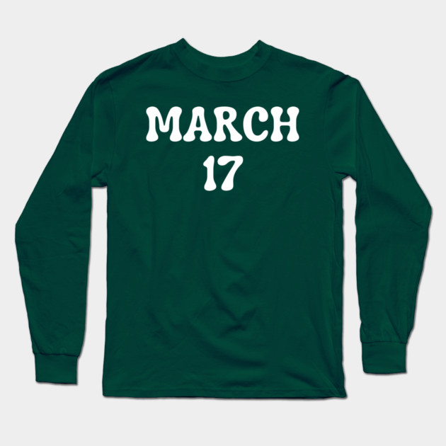 st-patricks-day Long Sleeve T-Shirt by Creatifly Graphic Tees