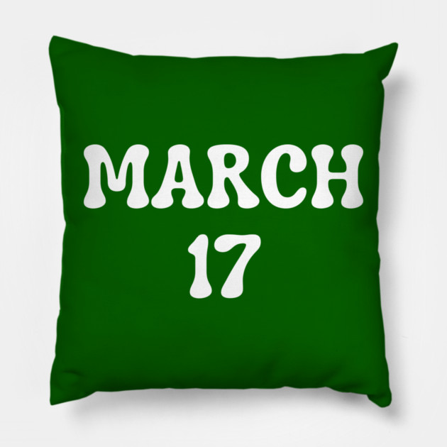 st-patricks-day Pillow by Creatifly Graphic Tees
