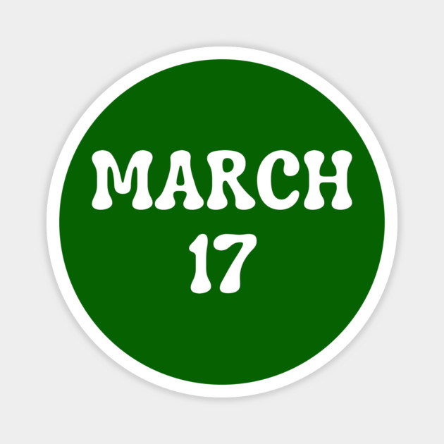 st-patricks-day Magnet by Creatifly Graphic Tees