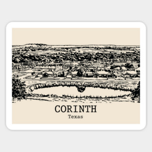 Corinth - Texas Sticker