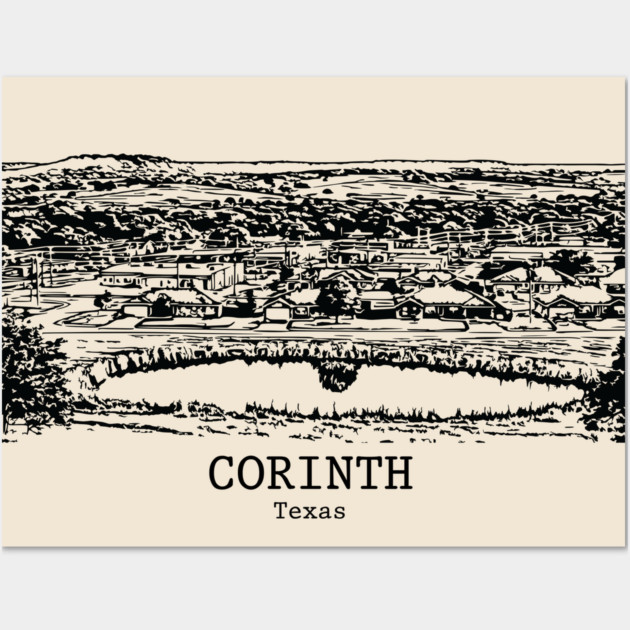 Corinth - Texas Wall Art by Lakeric