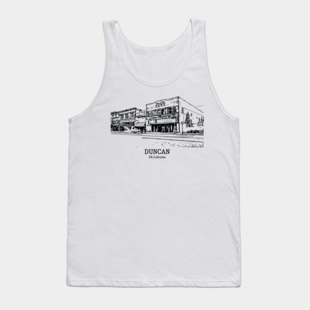 Duncan - Oklahoma Tank Top by Lakeric