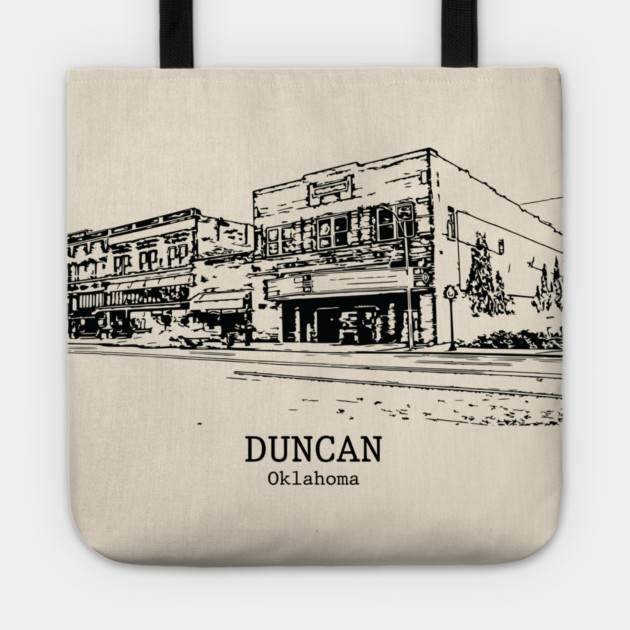 Duncan - Oklahoma Tote by Lakeric
