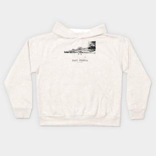 East Peoria - Illinois Kids Hoodie