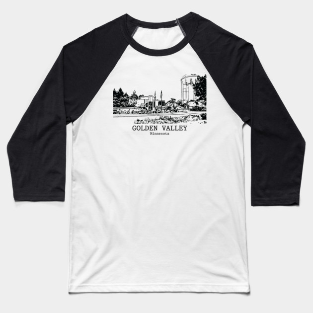 Golden Valley - Minnesota Baseball T-Shirt by Lakeric