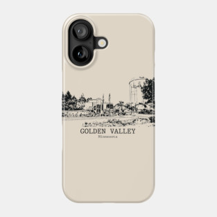 Golden Valley - Minnesota Phone Case