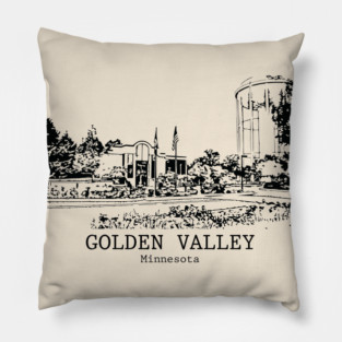 Golden Valley - Minnesota Pillow