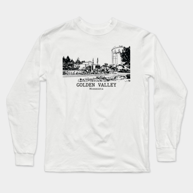 Golden Valley - Minnesota Long Sleeve T-Shirt by Lakeric