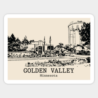 Golden Valley - Minnesota Sticker