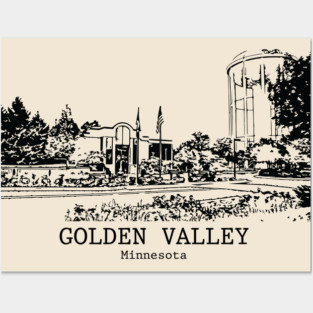 Golden Valley - Minnesota Posters and Art