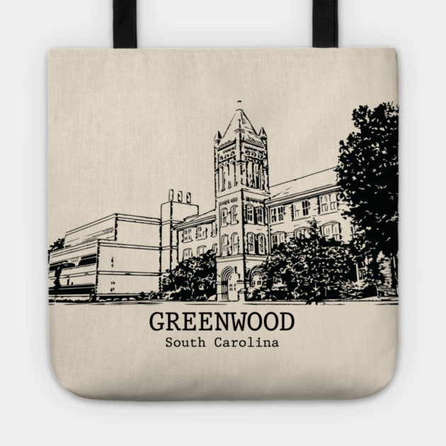 Greenwood - South Carolina Tote by Lakeric