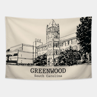 Greenwood - South Carolina Tapestry