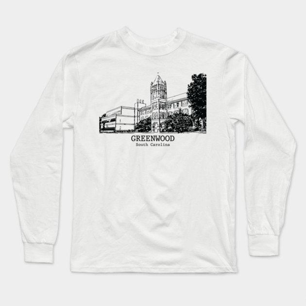 Greenwood - South Carolina Long Sleeve T-Shirt by Lakeric