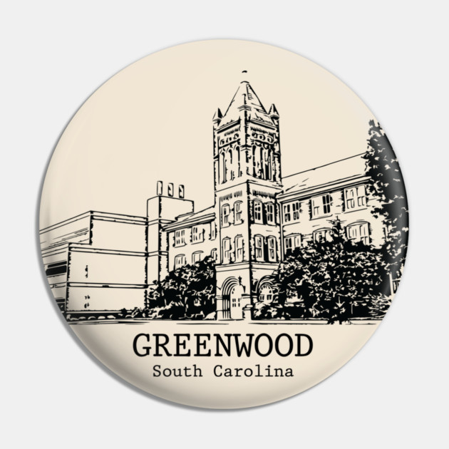 Greenwood - South Carolina Pin by Lakeric